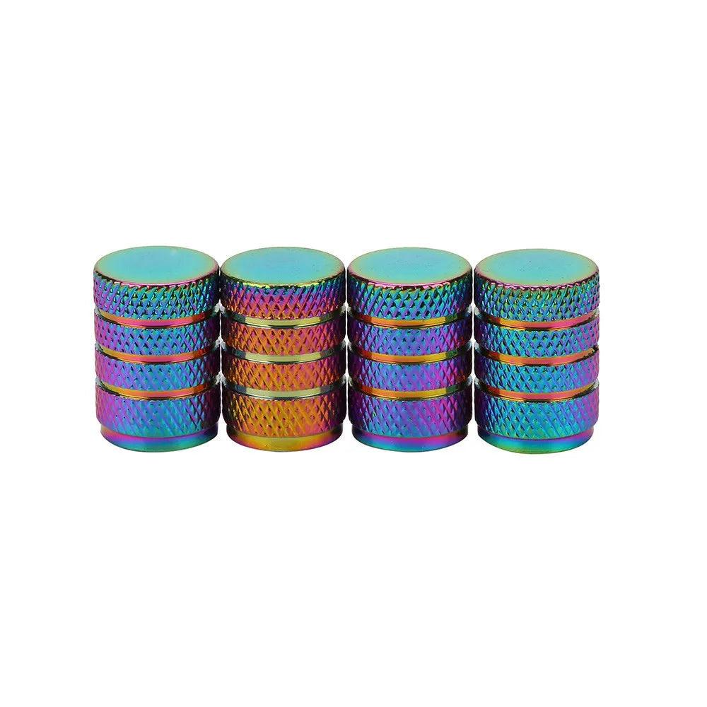 Colorful Valve Stems Caps Tire Cap Aluminum Wheels