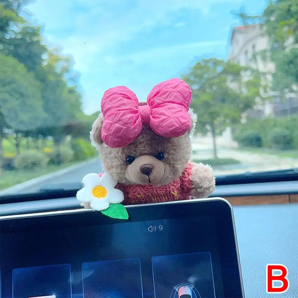 Cute Car Interior Doll Accessories