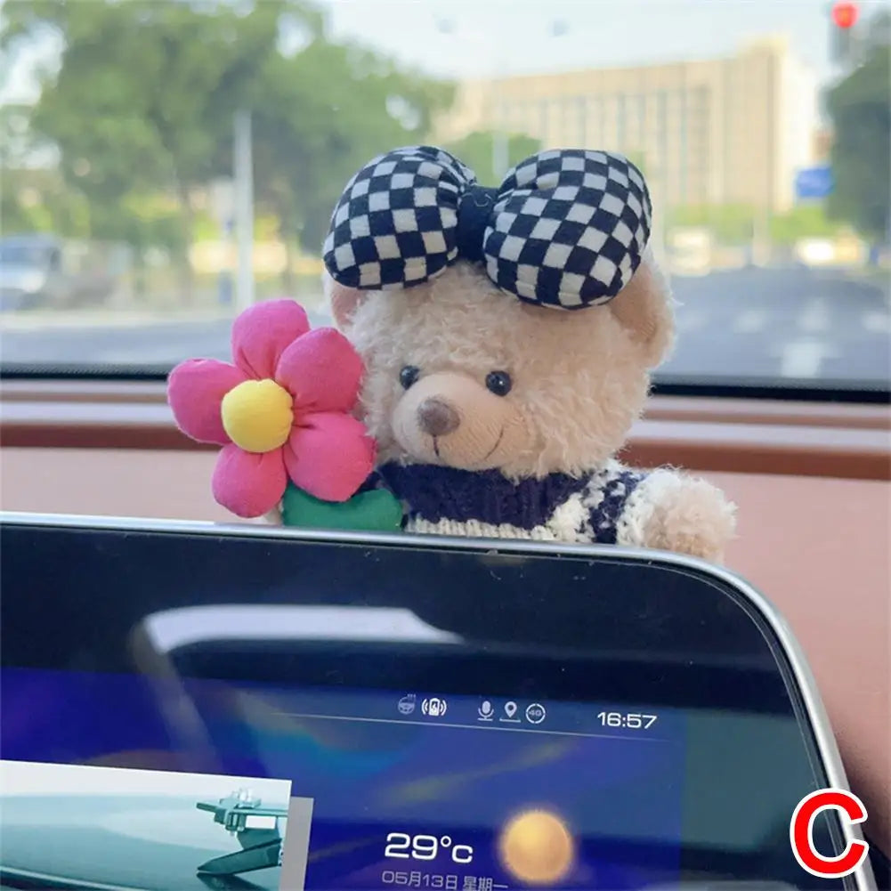 Cute Car Interior Doll Accessories