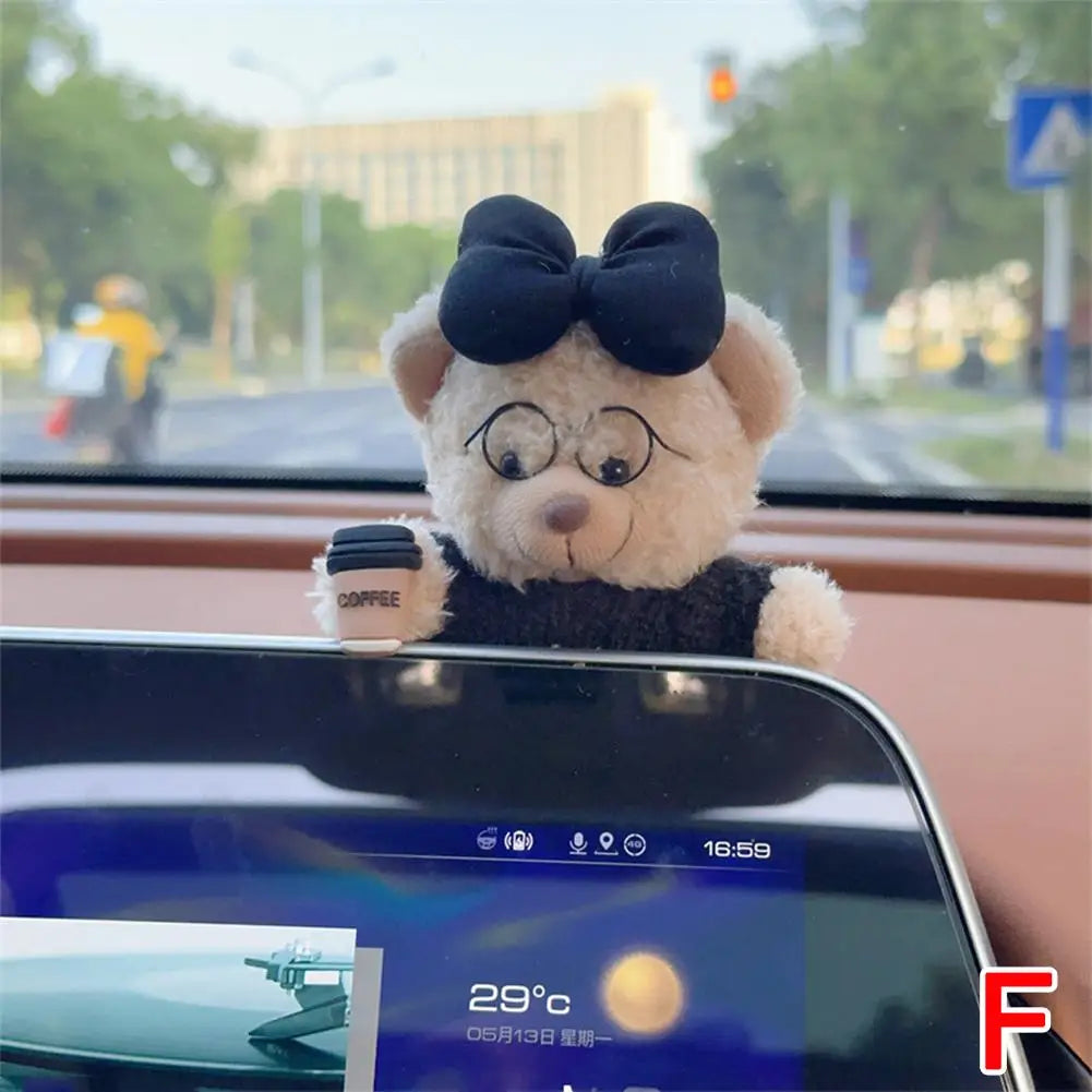 Cute Car Interior Doll Accessories