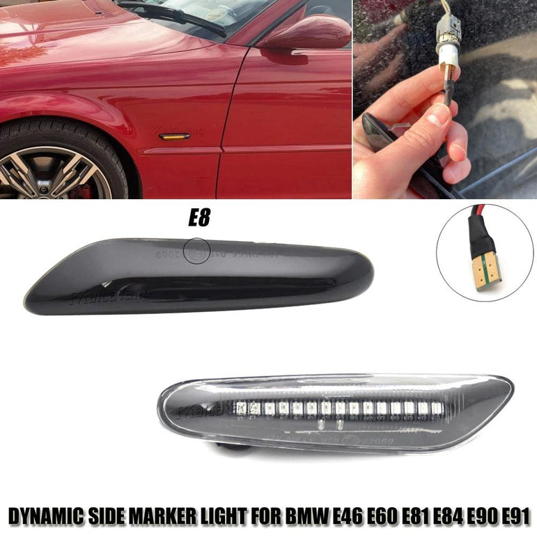 Dynamic LED Fender Light Side Marker for BMW