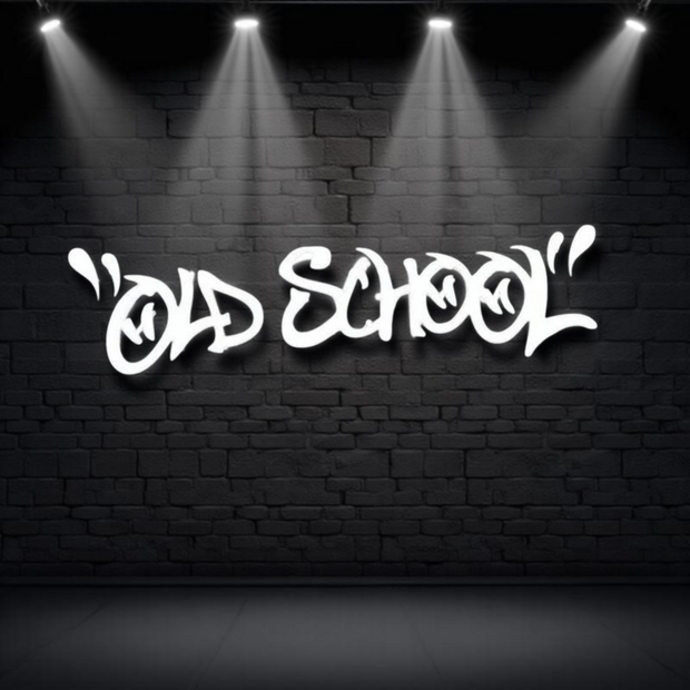 Adesivo per motocicletta vecchia scuola P(1C)