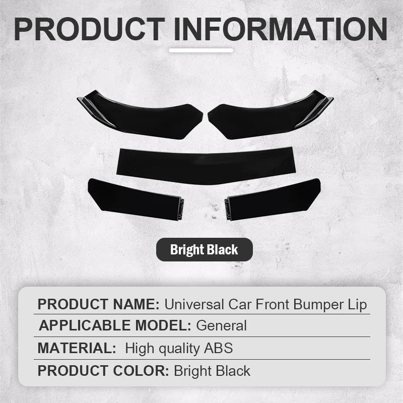 Front Bumper Lip Shovel Kit – 5pcs