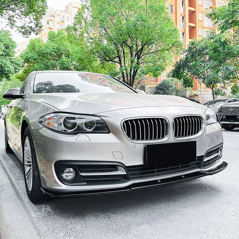 Front_Lip_Spoiler_for_BMW_F10_F11_2015_2017_One_Beast_Garage Glossy Black on car