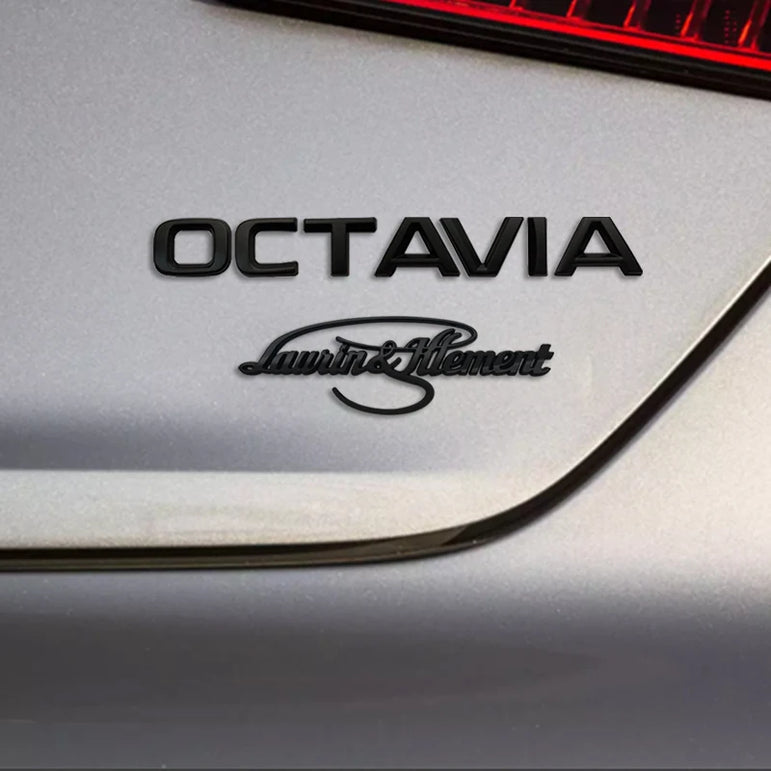 Gloss_Black_Skoda_Laurin_Klement_Emblem_-_One_Beast_Garage