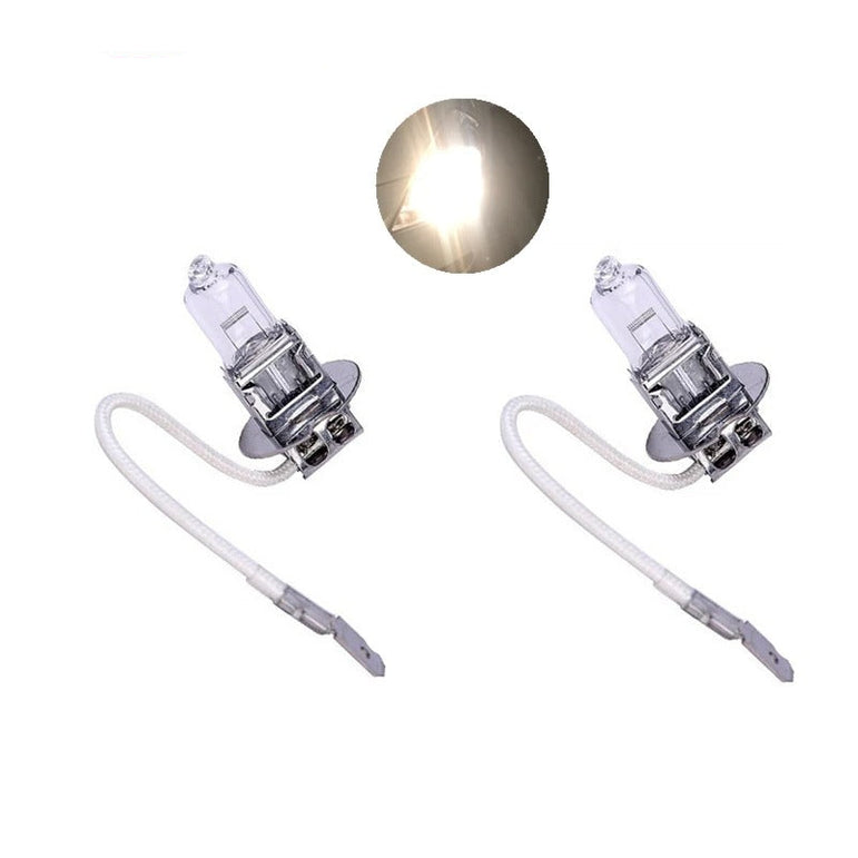 H3 12V 55W Quartz Halogen Fog Bulbs (10-Pack, 3200K)