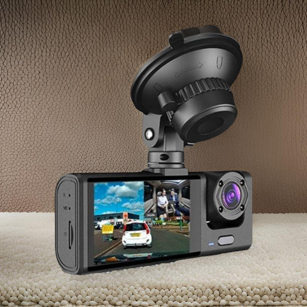 High Performance Car Dash Cam with Rear View Camera - One Beast Garage