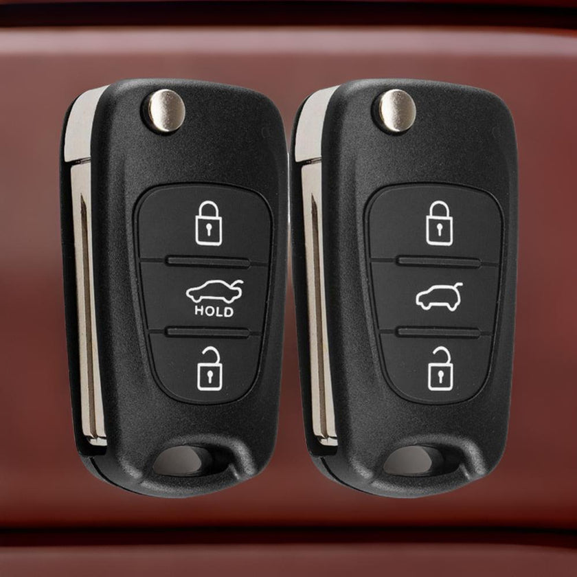 Key Shell For Hyundai I20 I30 IX35 I35 Accent Kia Picanto Sportage K5 - One Beast Garage