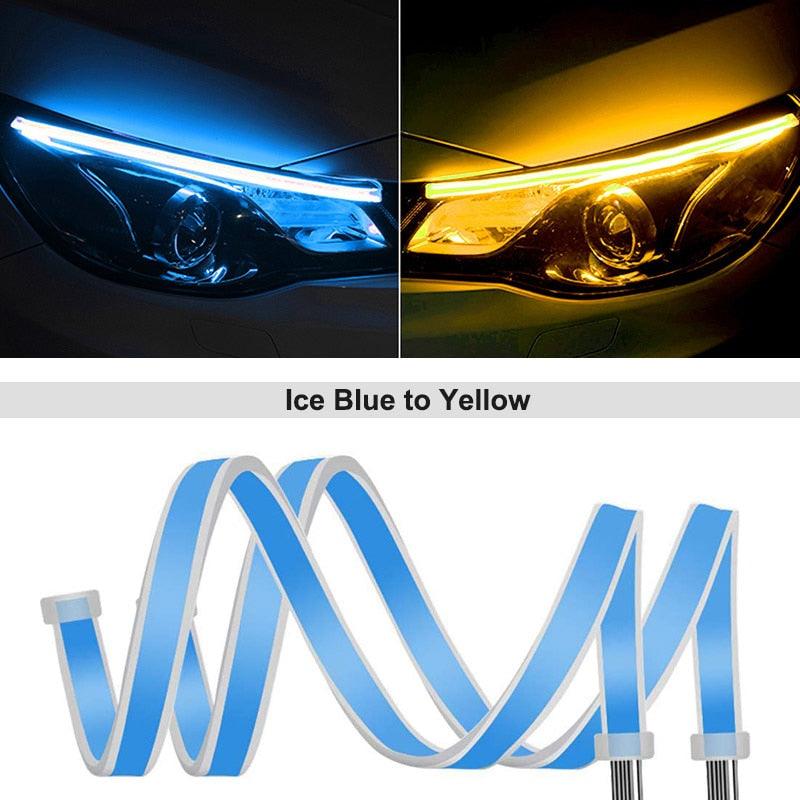 LED DRL Car Daytime Running Light Flexible Waterproof Strip