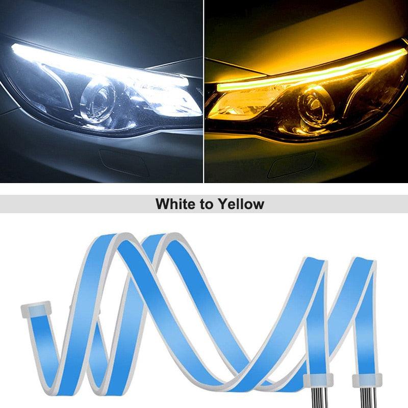 LED DRL Car Daytime Running Light Flexible Waterproof Strip