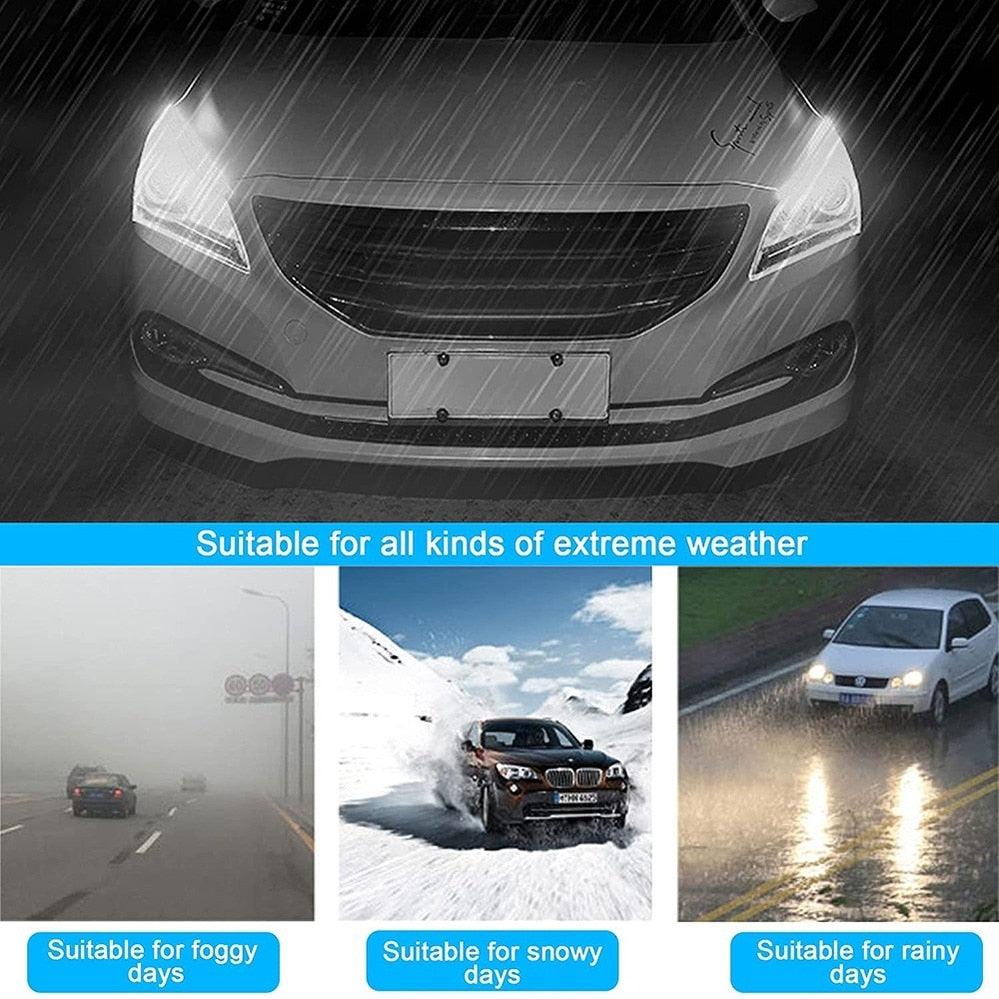 LED DRL Car Daytime Running Light Flexible Waterproof Strip 