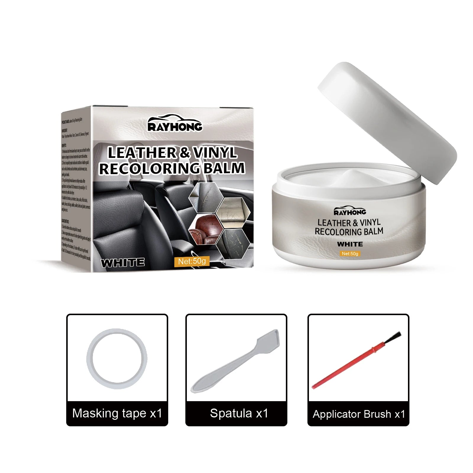 Leather Color Restorer Cream Kit
