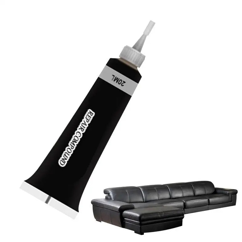 Leather Repair Gel Cream 20ml (Black / White) - One Beast Garage