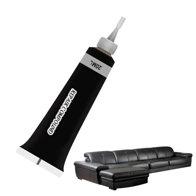 Leather Repair Gel Cream 20ml (Black / White) - One Beast Garage