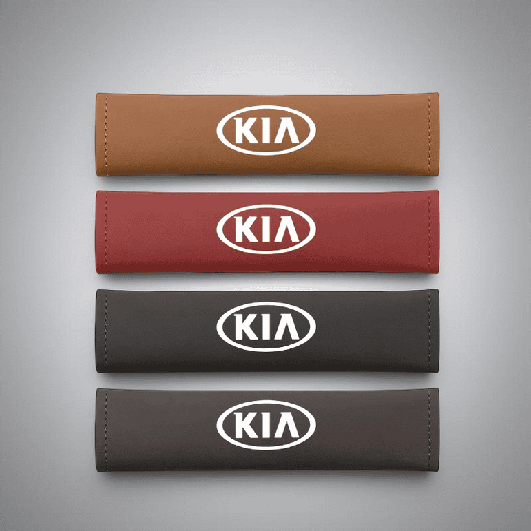 Leather Seat Belt Cover for KIA - One Beast Garage