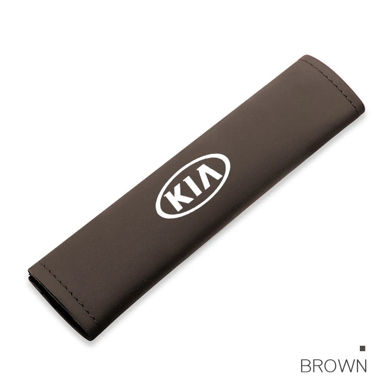 Leather Seat Belt Cover for KIA - One Beast Garage