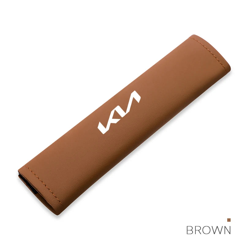 Leather Seat Belt Cover for KIA - One Beast Garage