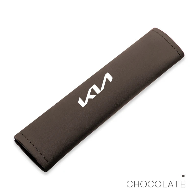 Leather Seat Belt Cover for KIA - One Beast Garage