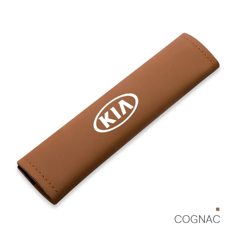 Leather Seat Belt Cover for KIA - One Beast Garage