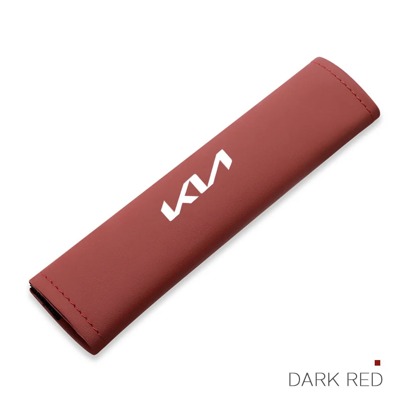 Leather Seat Belt Cover for KIA - One Beast Garage