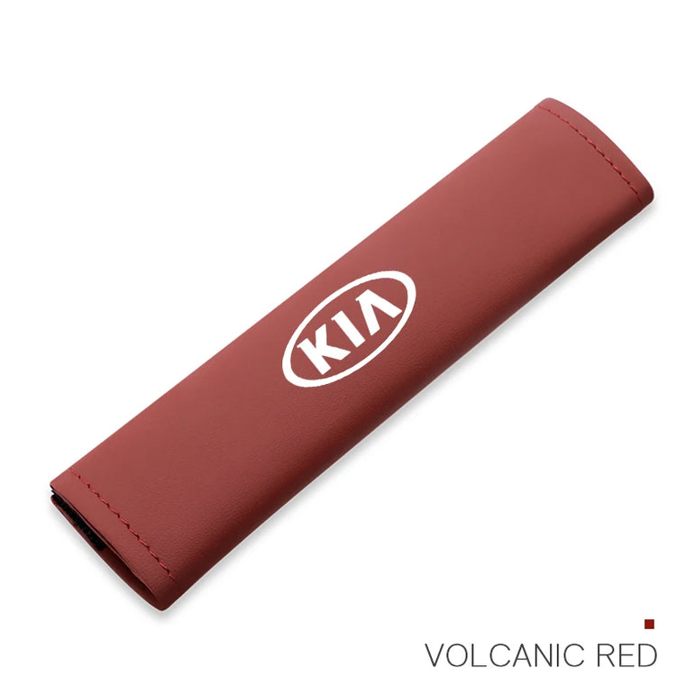 Leather Seat Belt Cover for KIA - One Beast Garage