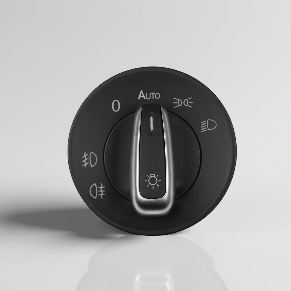 Light Control Switch for Skoda Octavia II MK2 2004–2013 (1Z0 941 431K)