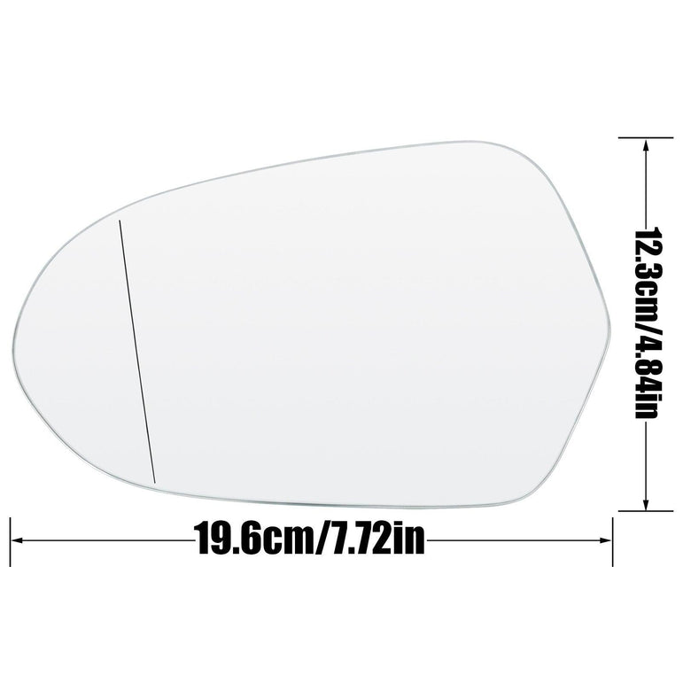Mirror Glass heated For Audi A6 Left And Right - One Beast Garage