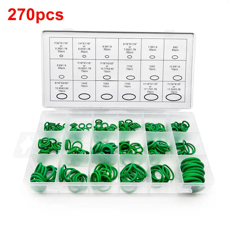 O-Ring Assortment Kit Set Nitrile Rubber High Pressure