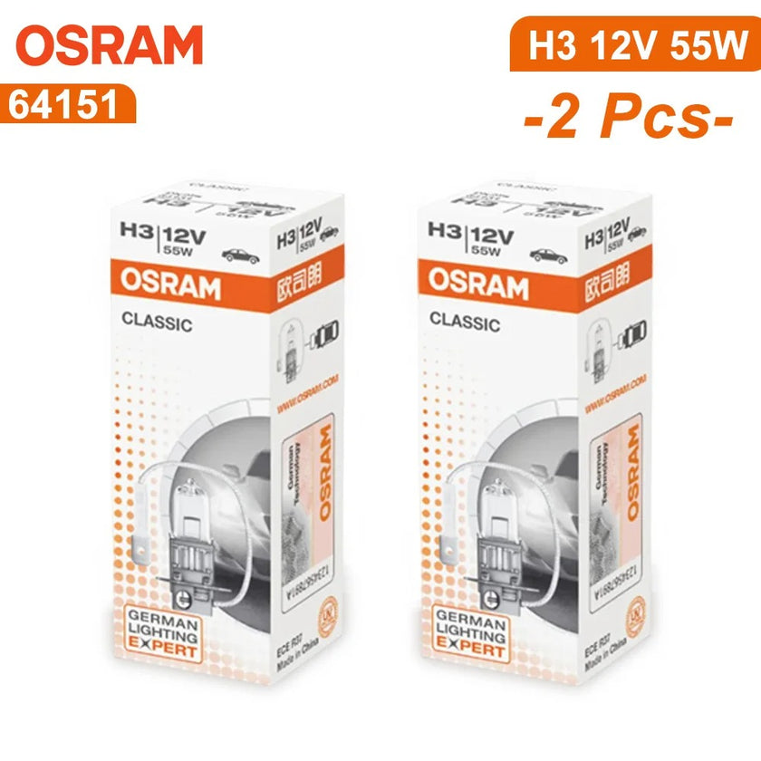 OSRAM H3 12V 55W Halogen Fog Bulb
