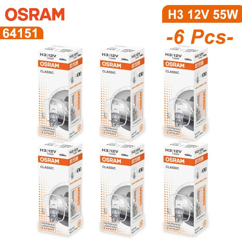 OSRAM H3 12V 55W Halogen Fog Bulb