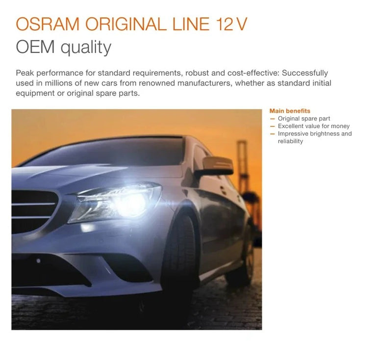 OSRAM H3 12V 55W Halogen Fog Bulb