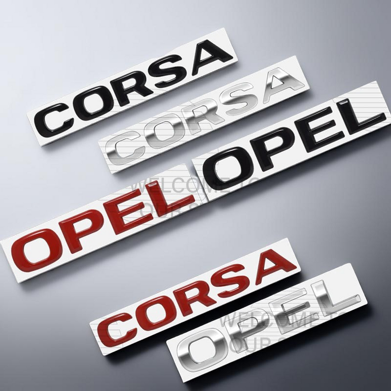 Opel OPC 3D Metal Trunk Emblem