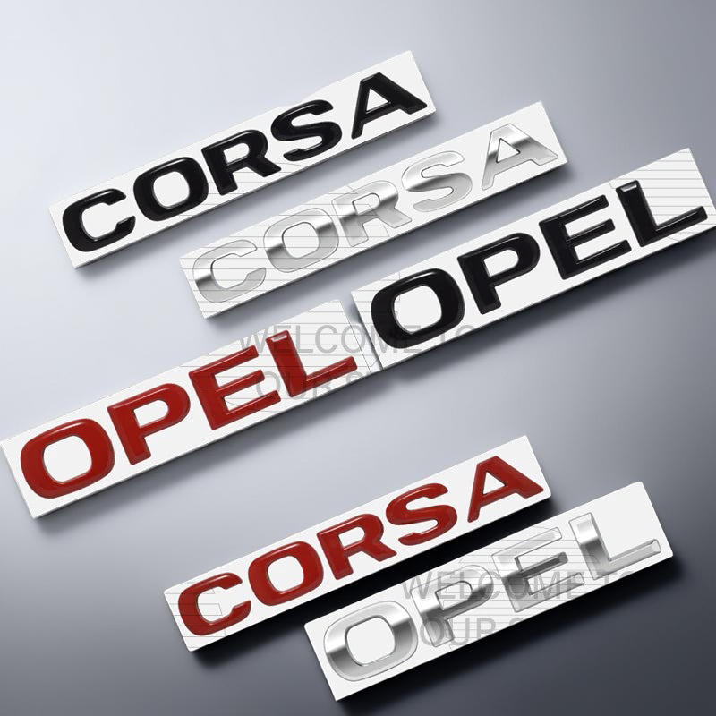 Opel OPC 3D Metal Trunk Emblem
