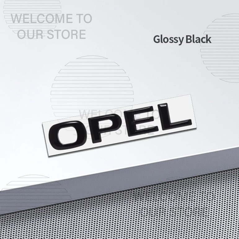 Opel OPC 3D Metal Trunk Emblem