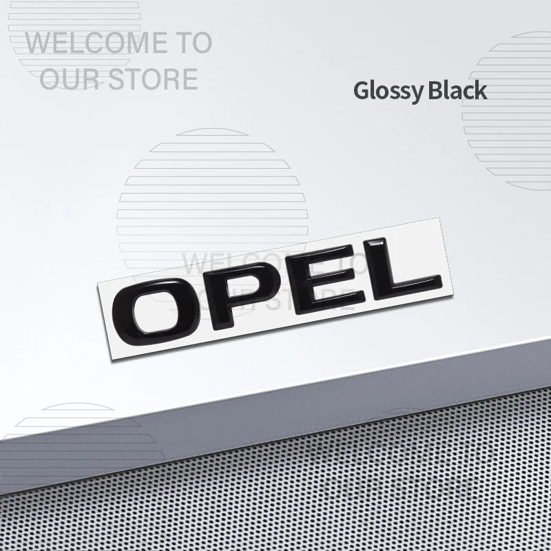 Opel OPC 3D Metal Trunk Emblem
