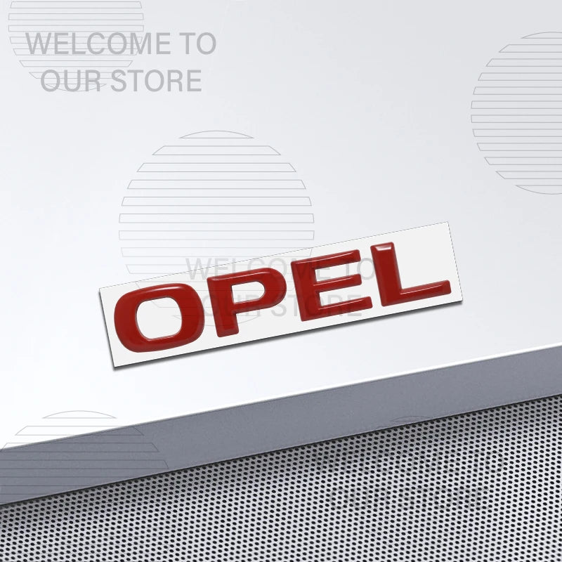 Opel OPC 3D Metal Trunk Emblem