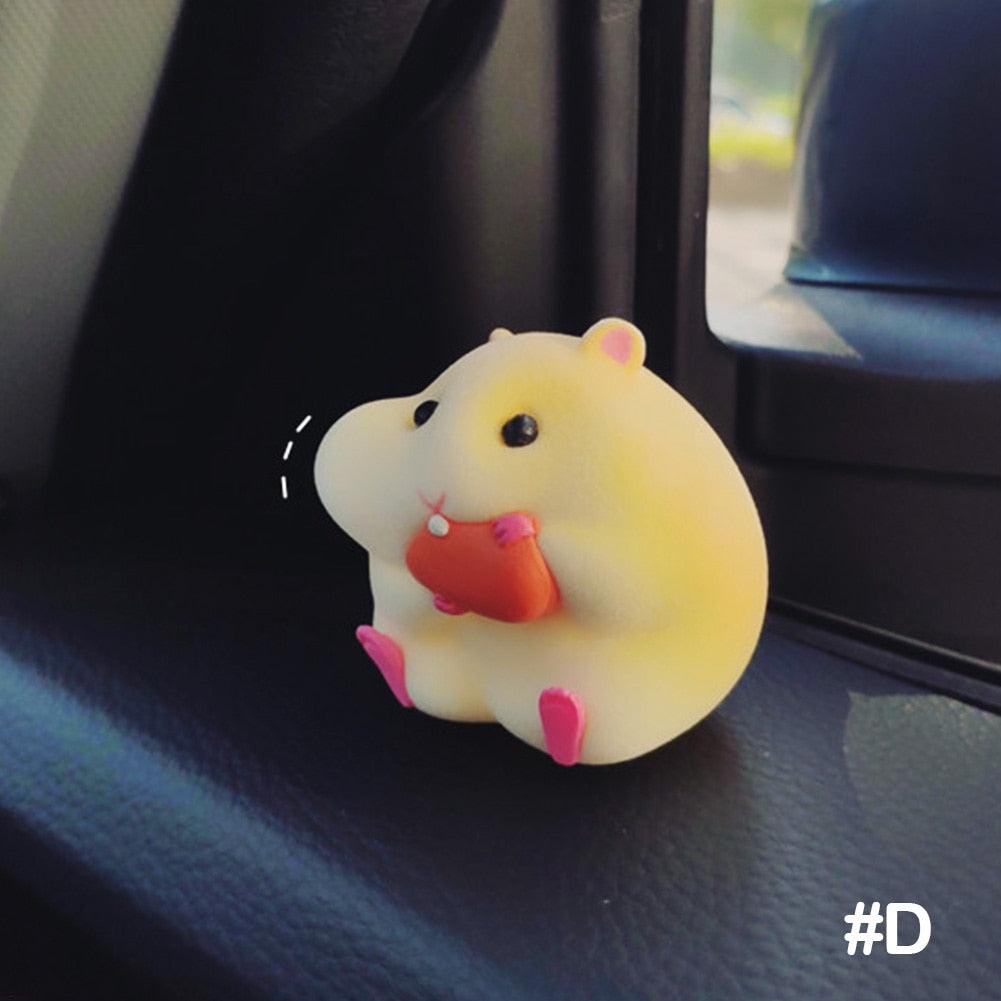 Ornament in the shape of a cute Rat for the car or office