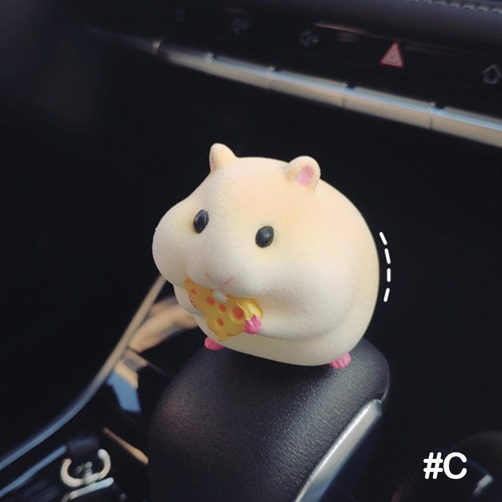 Ornament in the shape of a cute Rat for the car or office