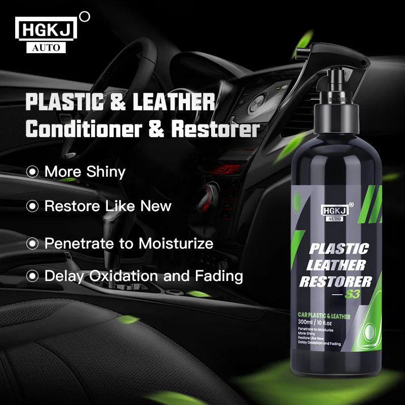 Plastic & Leather Restorer Spray