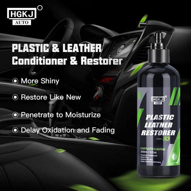 Plastic & Leather Restorer Spray