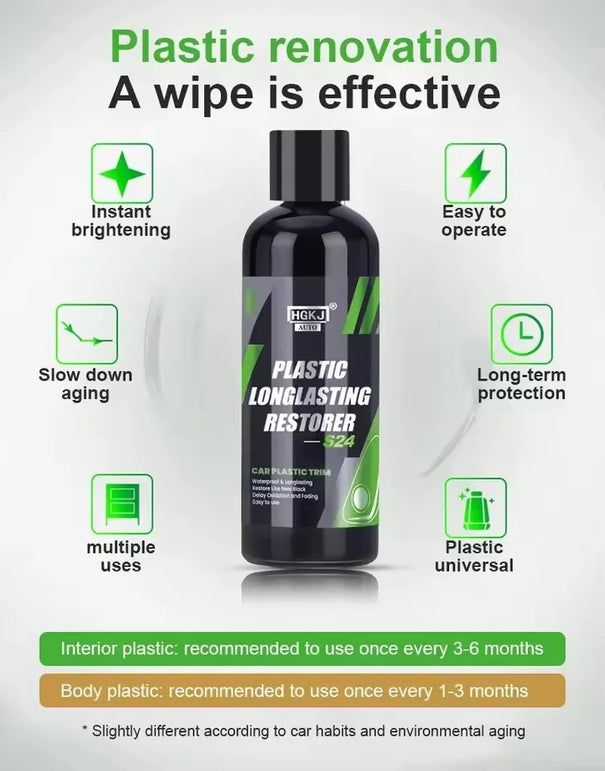 Plastic Trim Restorer & Hydrophobic Coating