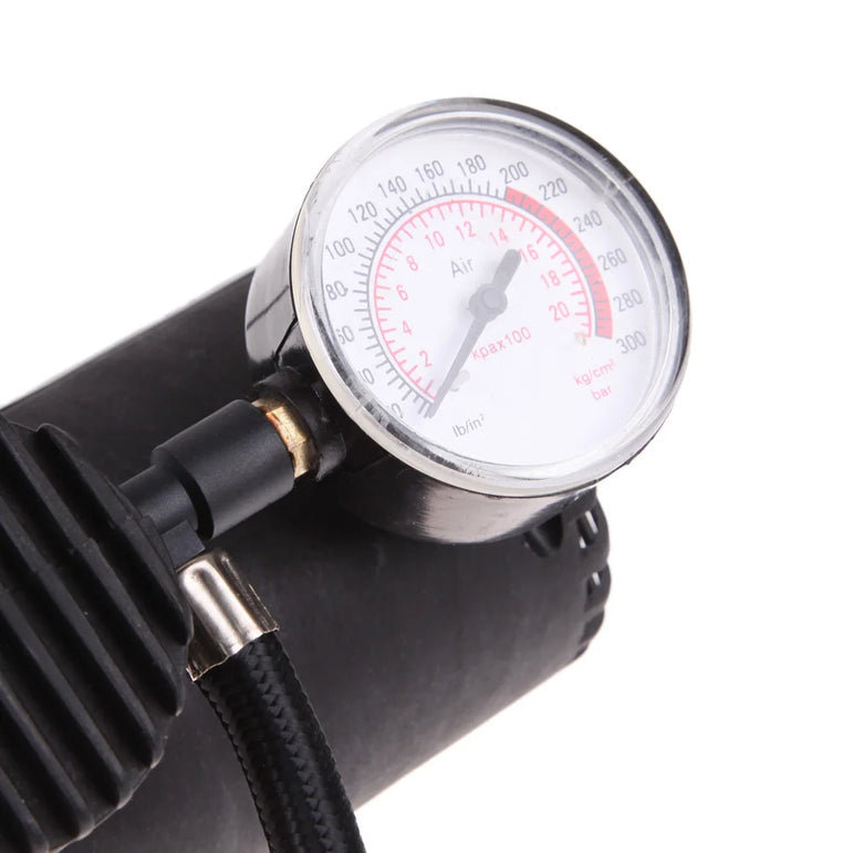 Portable 12V Auto Tire Inflator with Gauge