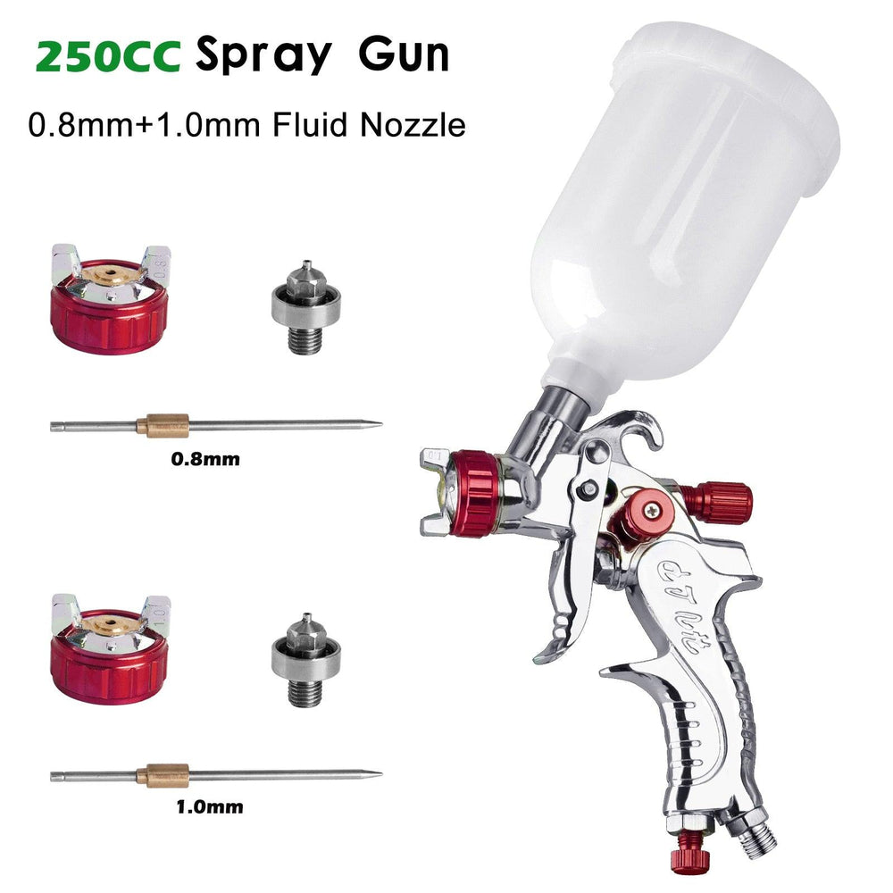 Professional HVLP Spay Gun 1.4/1.7/2.0mm Nozzle