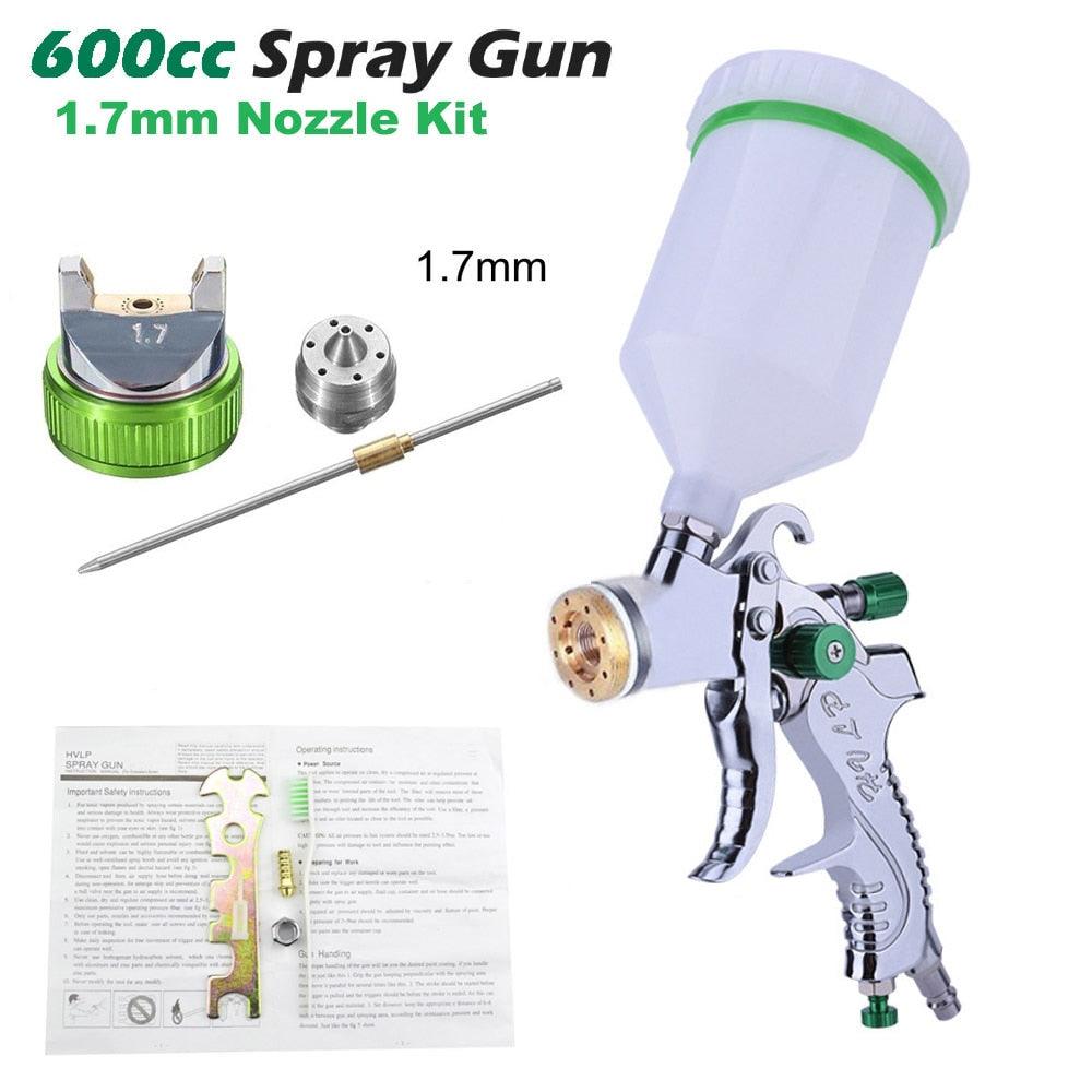 Professional HVLP Spay Gun 1.4/1.7/2.0mm Nozzle
