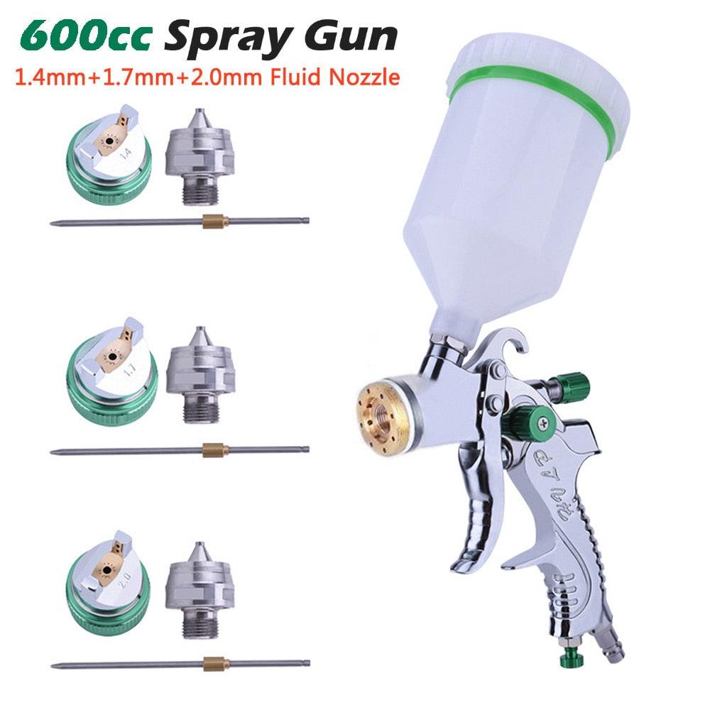 Professional HVLP Spay Gun 1.4/1.7/2.0mm Nozzle