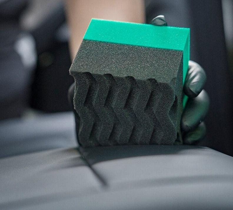 Professional sponge for polishing both tires and the car interior - One Beast Garage