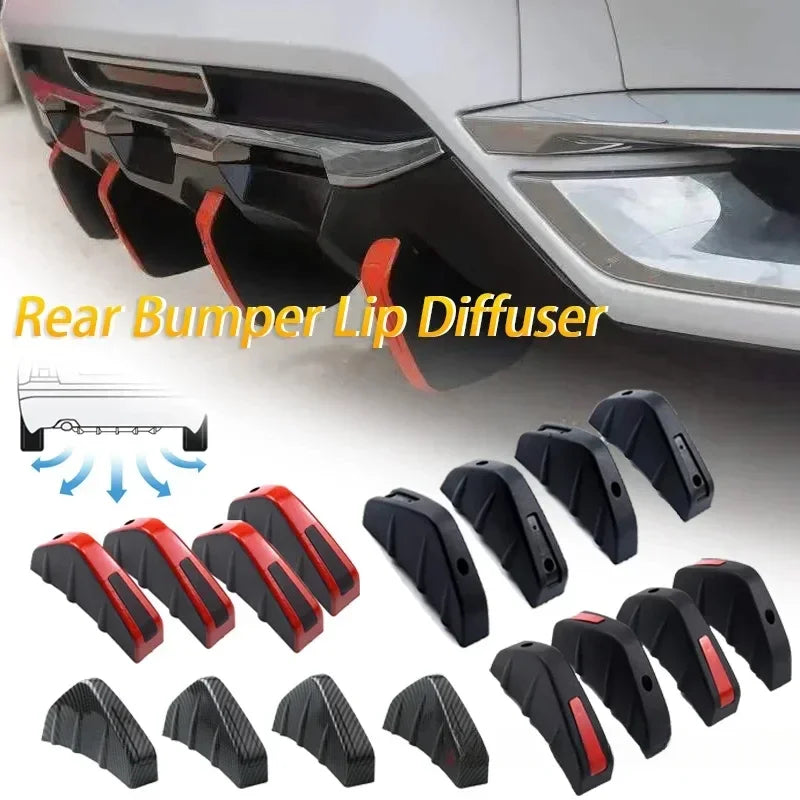 Racing Rear Bumper Diffuser