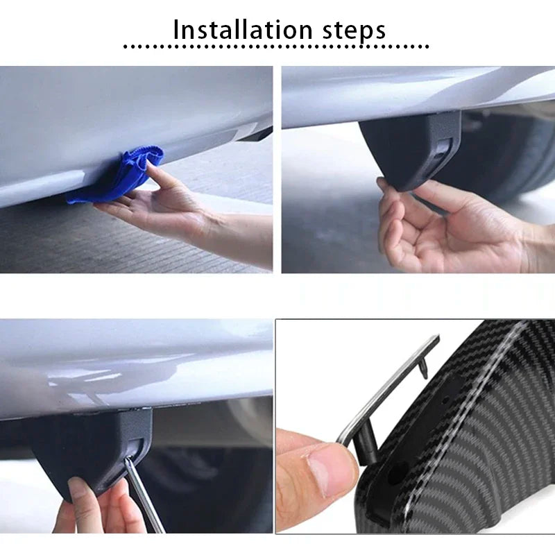 Racing Rear Bumper Diffuser