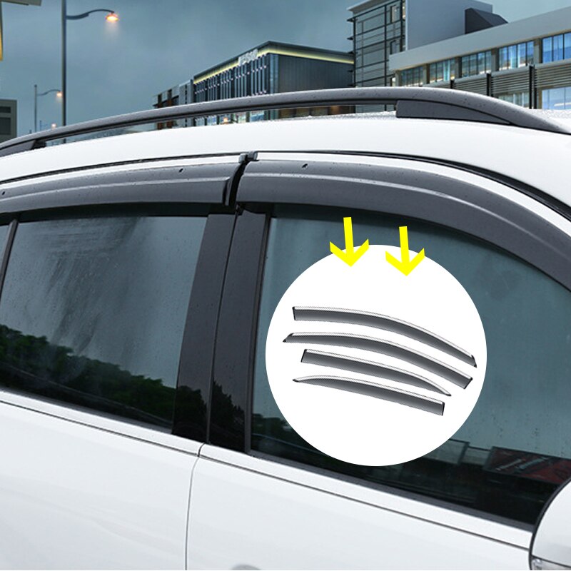 Rain and wind guards for VW TIGUAN MK 1 (2009-2016)