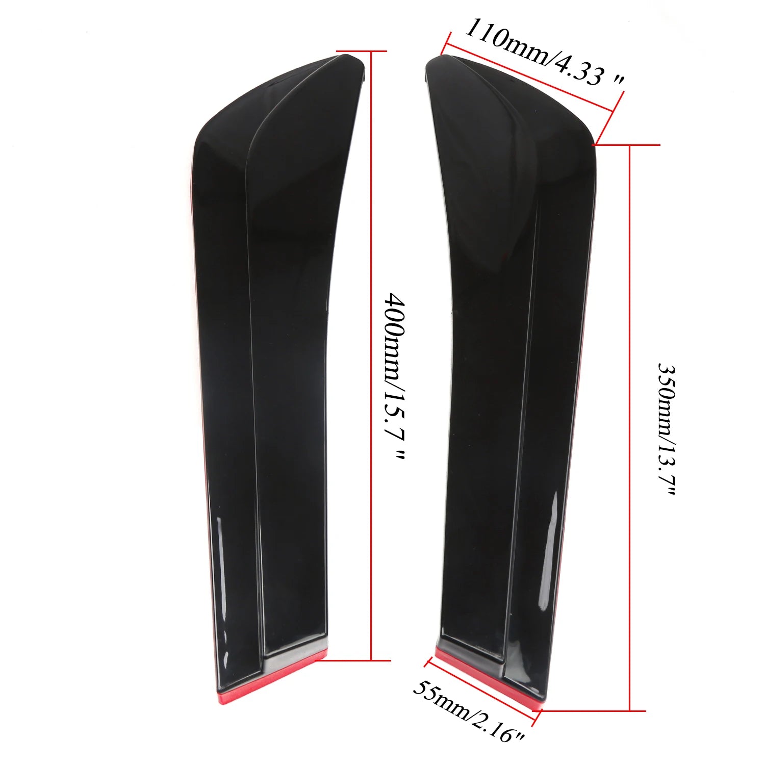 Rear Bumper Diffuser Splitter Kit